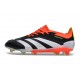 adidas Predator 24 Elite FG Nero Core Bianco Rosso Solare