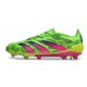 adidas Predator 24 Elite FG Generation Pred Grön Rosa Lucid Lemon LIMITED EDITION