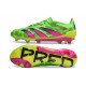 adidas Predator 24 Elite FG Generation Pred Grön Rosa Lucid Lemon LIMITED EDITION