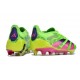 adidas Predator 24 Elite FG Generation Pred Grön Rosa Lucid Lemon LIMITED EDITION