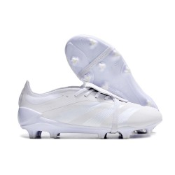 adidas Predator Tongue Elite FG Bianco Argento Met