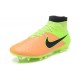 Scarpe da Calcio Nuovo Nike Magista Obra FG Pelle Giallo Verde Nero