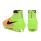 Scarpe da Calcio Nuovo Nike Magista Obra FG Pelle Giallo Verde Nero