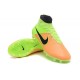 Scarpe da Calcio Nuovo Nike Magista Obra FG Pelle Giallo Verde Nero