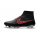 Scarpe da Calcio Nuovo Nike Magista Obra FG Nero Rosso