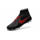 Scarpe da Calcio Nuovo Nike Magista Obra FG Nero Rosso