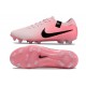 Scarpe Calcio Nike Tiempo Legend 10 Elite FG Schiuma Rosa Nero