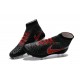 Scarpe da Calcio Nuovo Nike Magista Obra FG Nero Rosso