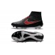 Scarpe da Calcio Nuovo Nike Magista Obra FG Nero Rosso