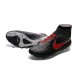 Scarpe da Calcio Nuovo Nike Magista Obra FG Nero Rosso