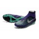 Scarpe da Calcio Nuovo Nike Magista Obra FG Viola Verde Bianco