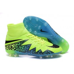 Nike 2016 Scarpette Calcio Hypervenom Phantom 2 FG ACC Volt Blu Nero