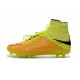 Nike 2016 Scarpette Calcio Hypervenom Phantom 2 FG ACC Pelle Giallo Nero