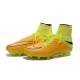 Nike 2016 Scarpette Calcio Hypervenom Phantom 2 FG ACC Pelle Giallo Nero