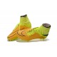 Nike 2016 Scarpette Calcio Hypervenom Phantom 2 FG ACC Pelle Giallo Nero