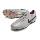 Scarpe Calcio Nike Tiempo Legend 10 Elite FG Grigio Atmosfera Nero