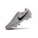 Scarpe Calcio Nike Tiempo Legend 10 Elite FG Grigio Atmosfera Nero