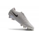 Scarpe Calcio Nike Tiempo Legend 10 Elite FG Grigio Atmosfera Nero
