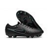Scarpe Calcio Nike Tiempo Legend 10 Elite FG Nero Deep Jungle