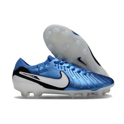 Scarpe Calcio Nike Tiempo Legend 10 Elite FG Soar Bianco