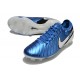 Scarpe Calcio Nike Tiempo Legend 10 Elite FG Soar Bianco