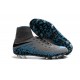 Nike 2016 Scarpe da Calcio Hypervenom Phantom II FG Grigio Blu Nero