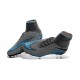 Nike 2016 Scarpe da Calcio Hypervenom Phantom II FG Grigio Blu Nero