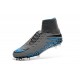 Nike 2016 Scarpe da Calcio Hypervenom Phantom II FG Grigio Blu Nero