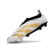 Scarpe adidas Predator Elite Senza Lacci FG Bianco Oro