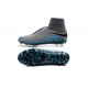 Nike 2016 Scarpe da Calcio Hypervenom Phantom II FG Grigio Blu Nero