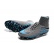 Nike 2016 Scarpe da Calcio Hypervenom Phantom II FG Grigio Blu Nero