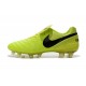 Nike Tiempo Legend VI FG Nuovo 2016 Scarpe da Calcio Volt Nero