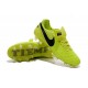 Nike Tiempo Legend VI FG Nuovo 2016 Scarpe da Calcio Volt Nero