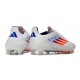 Scarpe da Calcio adidas F50 Elite FG Bianco Blu Rosso