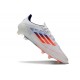 Scarpe da Calcio adidas F50 Elite FG Bianco Blu Rosso