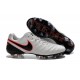 Nike Tiempo Legend VI FG Nuovo 2016 Scarpe da Calcio Platino Puro Arancione Hyper