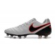 Nike Tiempo Legend VI FG Nuovo 2016 Scarpe da Calcio Platino Puro Arancione Hyper