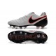 Nike Tiempo Legend VI FG Nuovo 2016 Scarpe da Calcio Platino Puro Arancione Hyper