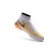 Scarpe da Calcio Nuovo Nike Magista Obra FG Bianco Oro