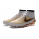 Scarpe da Calcio Nuovo Nike Magista Obra FG Bianco Oro