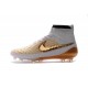 Scarpe da Calcio Nuovo Nike Magista Obra FG Bianco Oro