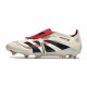 Scarpe adidas Predator Elite FT FG Bianco Off Nero Core Rubino Puro