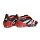 Scarpe da Calcio adidas Predator Elite FT FG X MOMENTS Nero Bianco Rosso Vivido