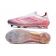 adidas F50 Elite Laceless FG Scarpe Rosa Bianco