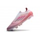 adidas F50 Elite Laceless FG Scarpe Rosa Bianco