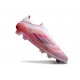adidas F50 Elite Laceless FG Scarpe Rosa Bianco