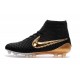 Scarpe da Calcio Nuovo Nike Magista Obra FG Nero Oro