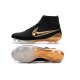 Scarpe da Calcio Nuovo Nike Magista Obra FG Nero Oro