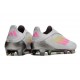 adidas F50 Elite Laceless FG Scarpe Grigio Rosa