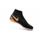 Scarpe da Calcio Nuovo Nike Magista Obra FG Nero Oro